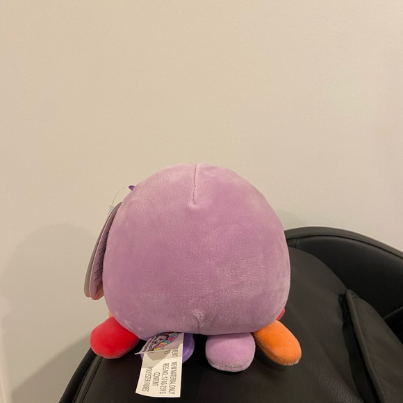 5” Beula the Purple Multicolour Octopus Squishmallow Brand New With Tags! - Picture 3 of 4